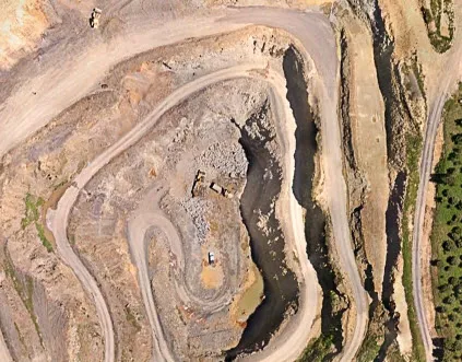 UAS photogrammetry terrain model generated in Metashape
